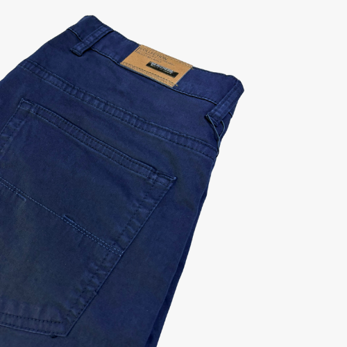 Jean Toile Bleu Marine - Style Marin Élégant | NEW CHEEG